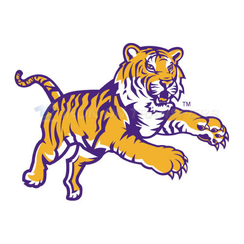 LSU Tigers Logo T-shirts Iron On Transfers N4914